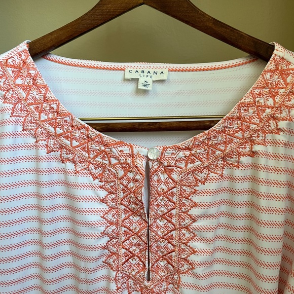 NWT CABANA LIFE WOMEN'S COVER UP SIZE XL 50 + UV PROTECTION - Picture 3 of 7